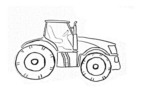 Formularz interaktywny do wypełnienia, wydruku i zapisania. Kolorowanki traktory - kolorowanka-traktor-bez-przyczepy