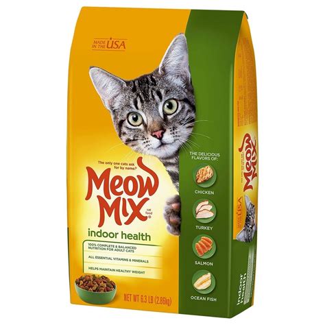 Meow Mix Indoor Formula Dry Cat Food 63 Lb Shipt