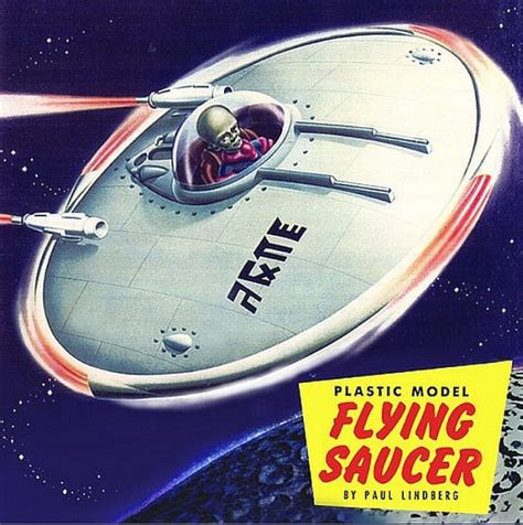 Lindberg Flying Saucer Fantastic Plastic Models