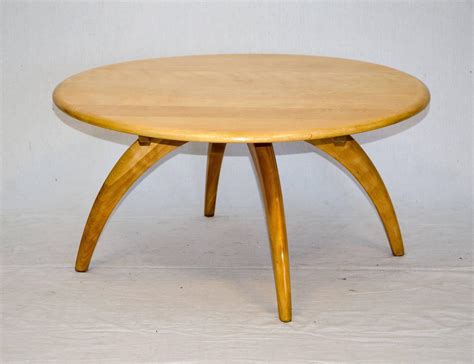 36″ diameter x 15″ tall. Round Lazy Susan Cocktail or Coffee Table by Heywood ...