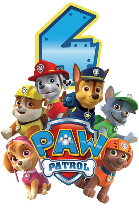 Paw Patrol Decorations Paw Patrol Birthday Paw Patrol Characters