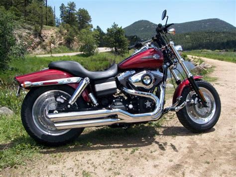 If i would stop riding it long enough, i'd get some better pics. 2008 Fat Bob For Sale - Harley Davidson Forums