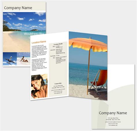 13 Travel Brochure Design Templates Images Travel Brochure In Word