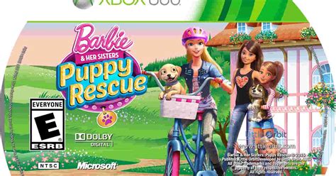 Label Barbie And Her Sisters Puppy Rescue Xbox 360 Ultra Capas
