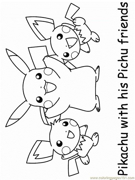 Pikachu Coloring Page For Kids Free Pikachu Printable Coloring Pages