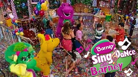 Sing And Dance With Barney Barney 💜💚💛 Subscribe Youtube