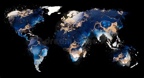 World Map Abstract Design Stock Photo Image Of Abstract 259339186