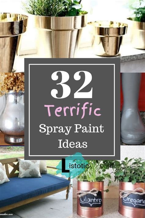 29 Cool Spray Paint Ideas That Will Save You A Ton Of Money Diy Spray Paint Spray Paint