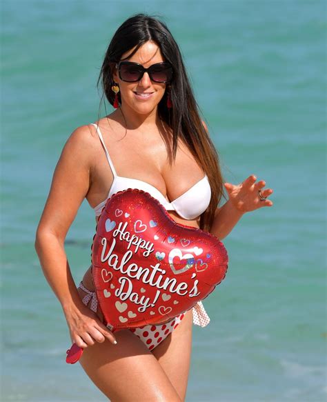 Claudia Romani In Bikini On Valentines Day Sawfirst Hot Sex Picture