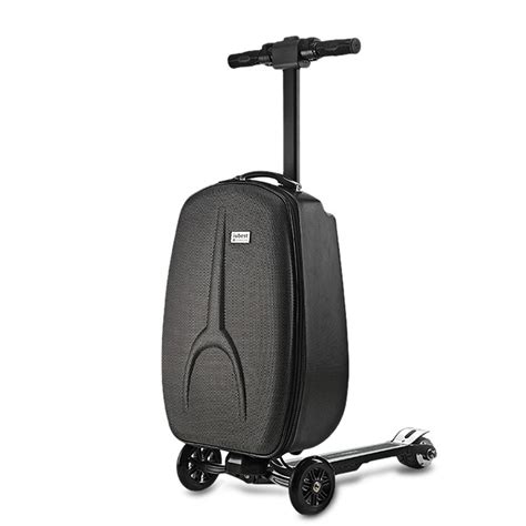 2 In 1 Suitcase Andscooter 3 Wheel Electric Suitcase Scooter Polyester