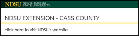 NDSU Extension | Cass County, ND