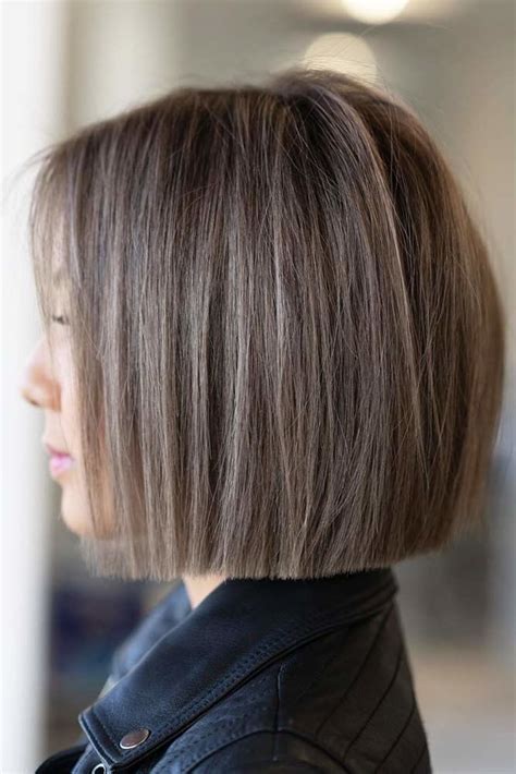 Best Short Hairstyles For 2020 ★ One Length Haircuts Thick Hair