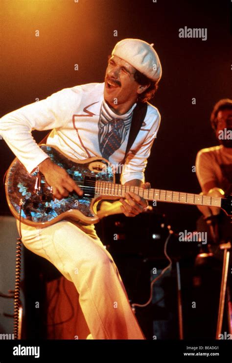 Carlos Santana Mexican Born Rock Musician In 1979 Stock Photo Alamy