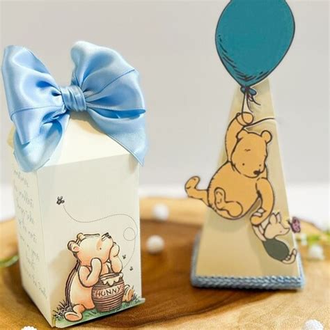 Winnie The Pooh Party Favors Boxes Etsy