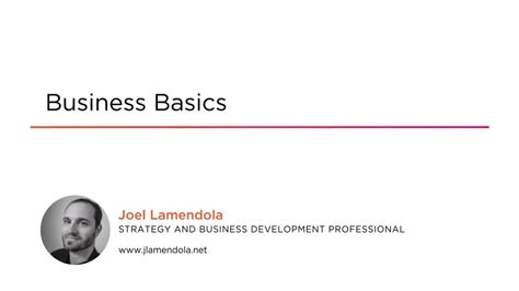 Business Skills Business Basics Course Preview Youtube