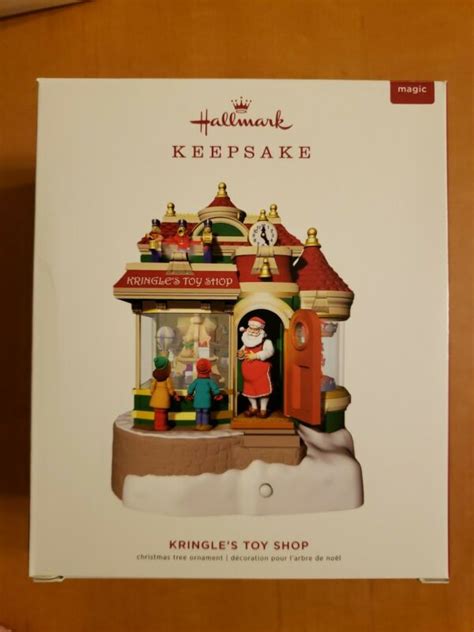 2019 Hallmark Kringles Toy Shop Christmas Motion Santa Claus North