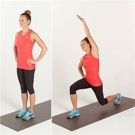 Reverse Lunge With Reach Exercises That Athletes Do Popsugar