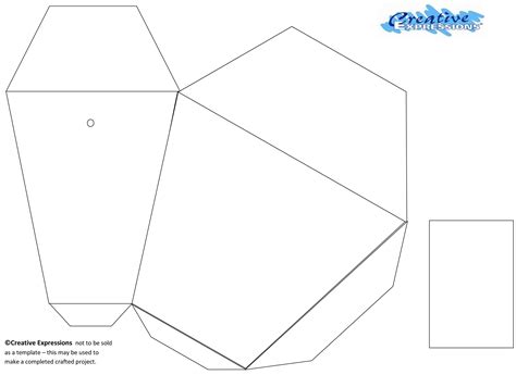 7 Best Images of Printable Box Template Basic - Cube Gift ...