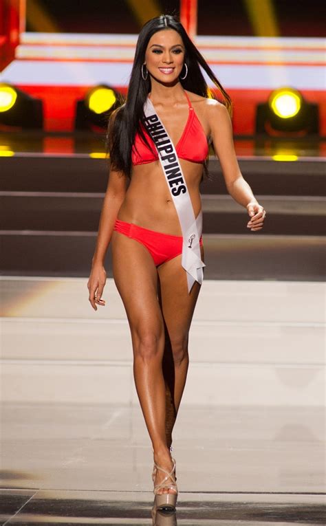Miss Philippines From Miss Universe Swimsuit Competition E News