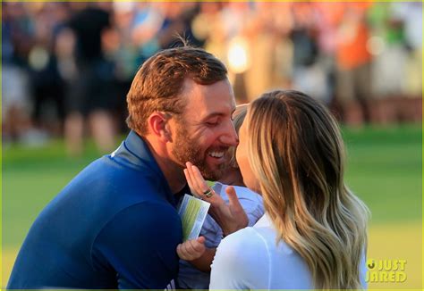 Dustin Johnson Celebrates Us Open Win With Fiancee Paulina Gretzky