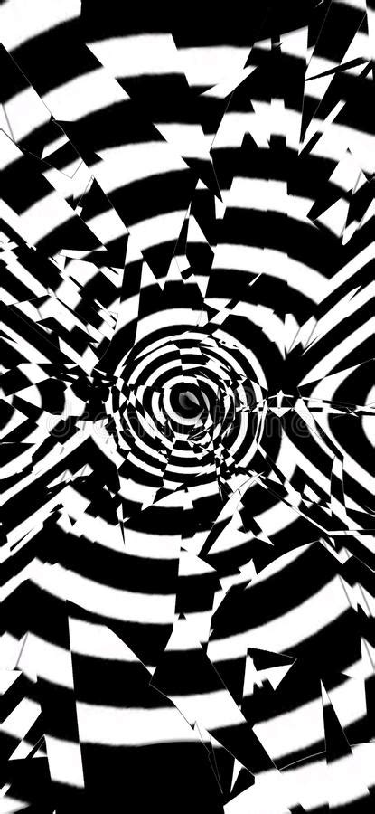 Black And White Abstract Patterns And Backgrounds Stock Illustration