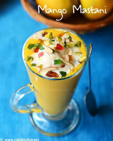 Mango Mastani Recipe Raks Kitchen