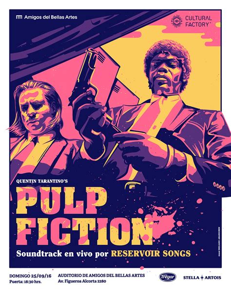 Pulp Fiction Poster Pulp Fiction Pulp Fiction Art Movie Poster Art