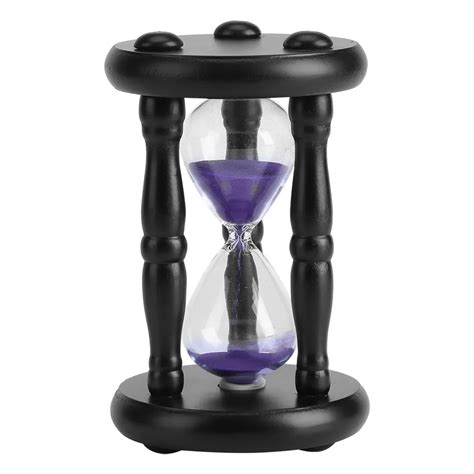 15 Minute Sand Hourglass Countdown Timing Modern Wooden Sandglass Sand Clock Timer Home