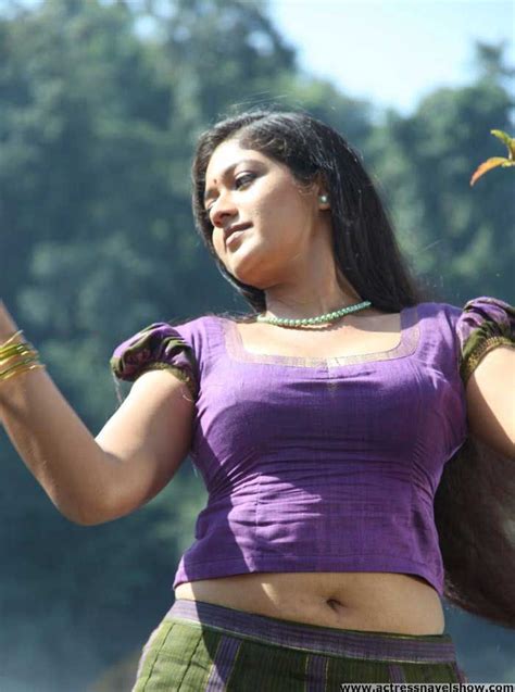 Meghana Raj Hot Exposing Navel Stills In Jakkamma Movie Hot Girls Of