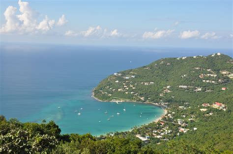 Looking Down On Cane Garden Bay One Of The Prettiest Beaches In Tortola British Virgin Islands