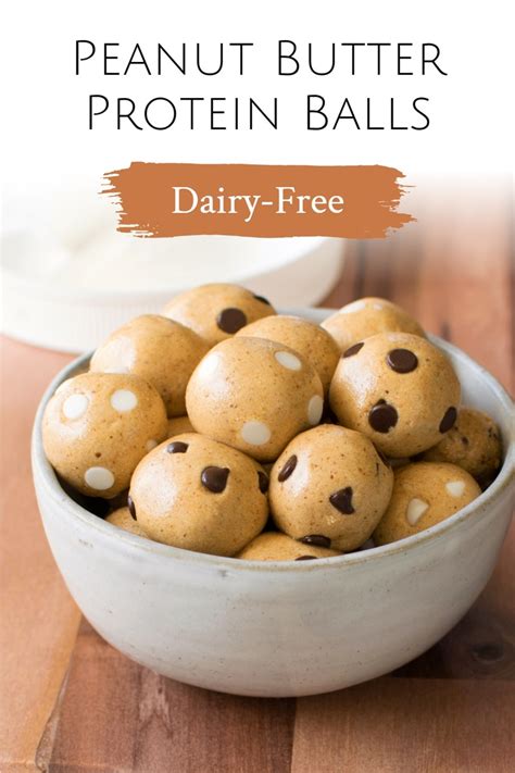 Peanut Butter Protein Balls Recipe Dairy Free Gluten Free