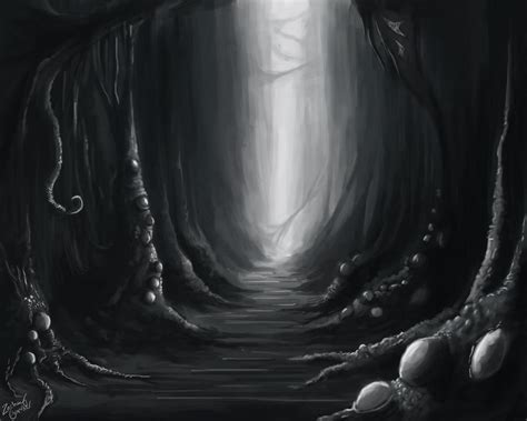 Alien Cave By Callthistragedy1 On Deviantart