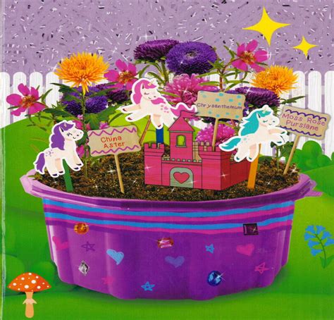 Make Grow And Decorate Your Own Unicorn Garden Craft Set