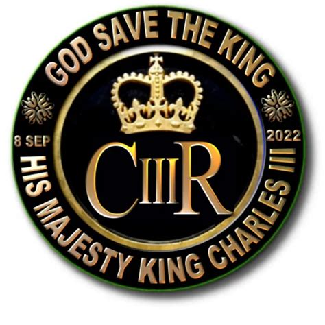 God Save The King King Charles Iii Commemorative Coronation Souvenir
