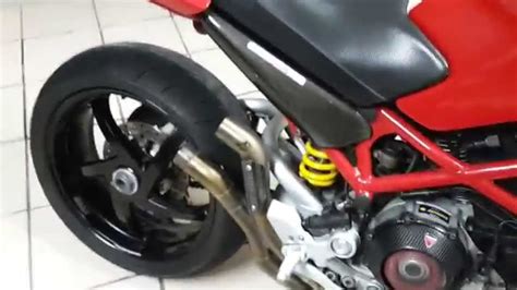Der endschalldämpfer boost von craftride, passend für deine ducati monster s2r 1000. Ducati Monster S2r 1000 Arrow midpipe no silencers exhaust ...