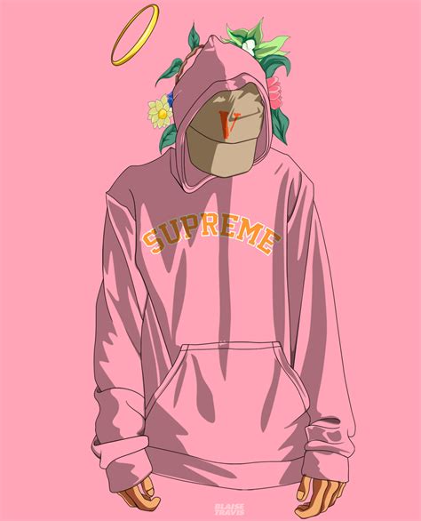 Pink Bape Cartoon Wallpapers On Wallpaperdog