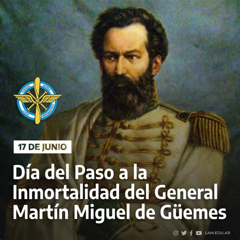 17 De Junio “día Del Paso A La Inmortalidad Del General Martín Miguel De Güemes” Liceo