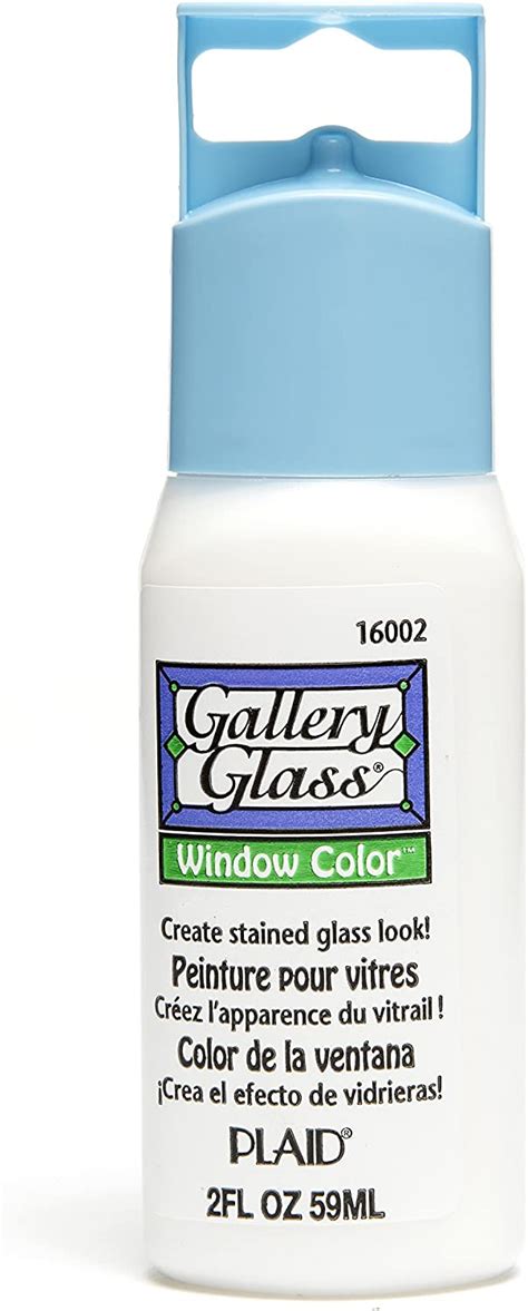 Plaid Gallery Glass Window Color In Assorted Colors 2 Ounce 16002