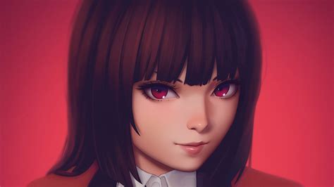 2560x1440 Kakegurui Jabami Yumeko Anime Girl 1440p Resolution Wallpaper