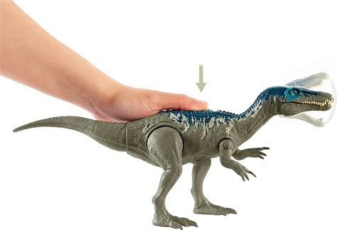 Jurassic World Roar Attack Baryonyx Chaos Camp Cretaceous Dinosaur Figure With Movable Joints