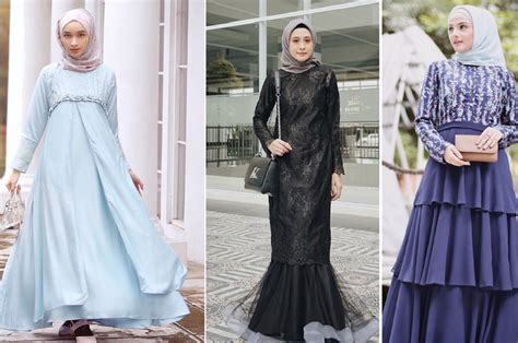 5 Gown Hijab Yang Elegan And Manis Untuk Kondangan Atau Prom Night