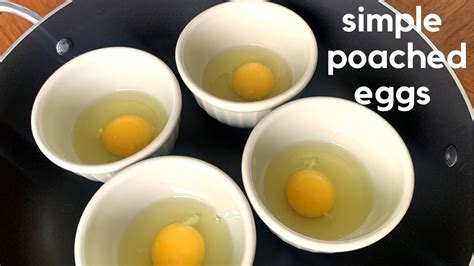 The Best Poached Eggs Ever Simple Method Youtube