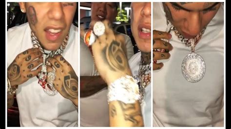 Tekashi 6ix9ine New Chains Old Ones Upgraded Or Got Old Ones Back