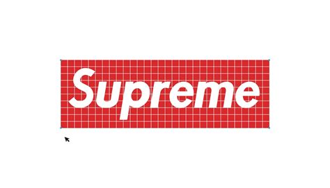 Custom Supreme Box Logo Logodix