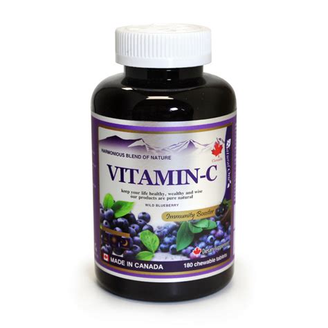 The dosage of vitamin c used for different purposes. Vitamin C Wild Blueberry - Vitamins, Minerals, Supplements ...