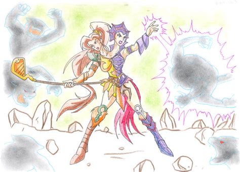 Too Bad For Teela And Evil Lyn By Yomerome On Deviantart