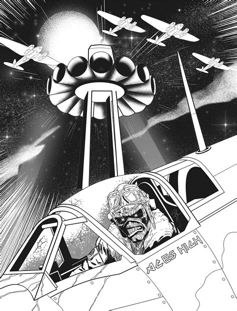 Iron Maiden: The Official Coloring Book | Book by David Calcano