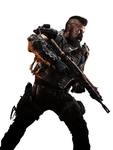 Call Of Duty Black Ops 4 Center Soldier Png Image Call Of Duty