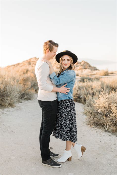 Couples Photo Session At Antelope Island The Vandenbosches Couple