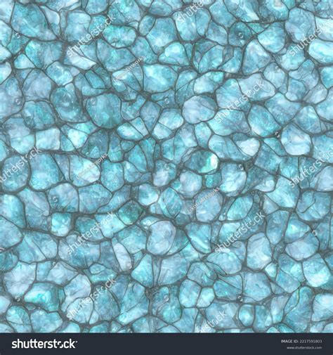 Seamless Blue Stone Texture Tile Infinite Stock Illustration 2217591803